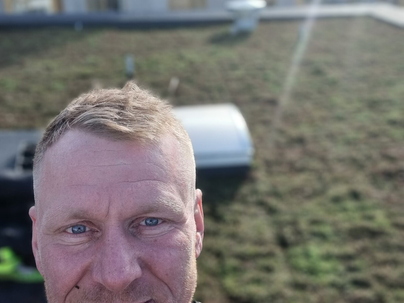 Sedum på taget udført af Haus360 i Risskov