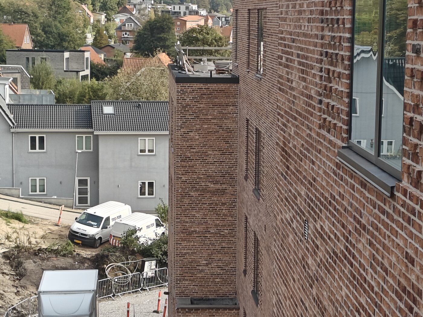 Sedumhave på nybyggeri udført af Haus360 i Vejle